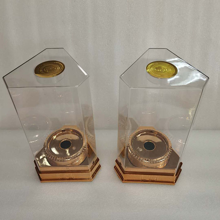 大三(san)角形亞(ya)克力透(tou)明酒盒(he)扁…